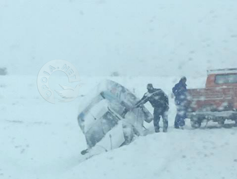 Bora, vështirësi dhe aksidente në qarkullimin e automjetëve
